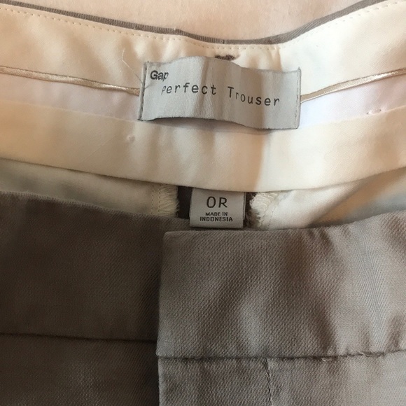 GAP Perfect Trousers, Stone, Sz 0 - Picture 5 of 9